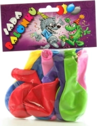 Pripučiamų balionų spalvų miksas, 13 vnt.