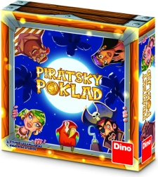 Dino Piratų lobis – pastabumo ir atminties žaidimas vaikams