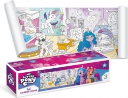 Plakatas spalvinimui My Little Pony 70 × 16 cm dovaninėje dėžutėje