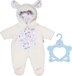 Baby born pliušinis aviuko kombinezonas lėlei 43 cm