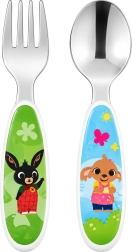 Bing Children's Cutlery with Fork and Spoon