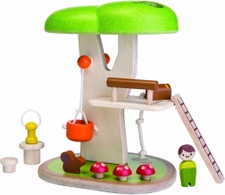 PlanToys medinis namelis medyje Tree house