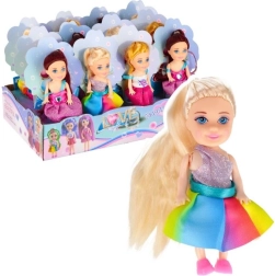 Maža lėlė Rainbow – kolekcinė mini lėlė 10 cm, variantų mišinys