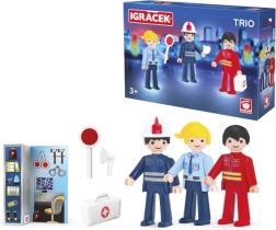 Igráček Trio Gelbstime – ugniagesys, policininkas ir gelbėtojas