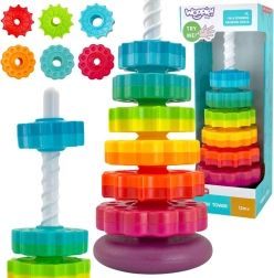 Woopie edukacinė piramidė Išlenktas bokštas