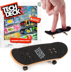Fingerboard rinkinys 6 riedlenčių Bonus Pack ALMOST Tech Deck su priedais