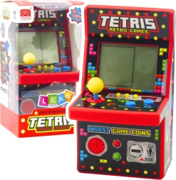 Mini žaidimų automatas Tetris Retro 49 žaidimų 1676 lygių Raudonas