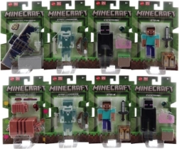 Minecraft figūrėlė 8 cm su portalo dalimi