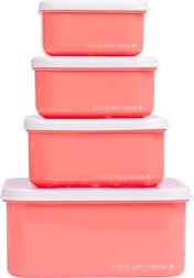 Keturių užkandinių dėžučių rinkinys A Little Lovely Company – Zábava