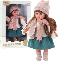 Lėlytė SWEET ANGEL su žiemos apranga 36 cm
