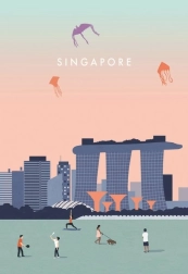 Dėlionė „Singapūras“ (99 detalės)
