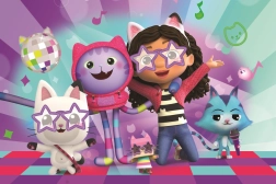 Mini dėlionė 54 detalių KATINŲ NAMELIS GABI – Trefl