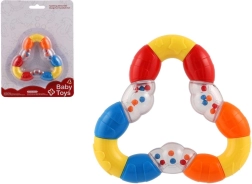 Barškutis ir kramtukas lankstus trikampis