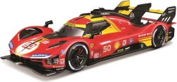 Bburago 1:18 Ferrari 499P LMH Nr. 50 24h Le Mans čempionas 2024 apsauginiame dėkle