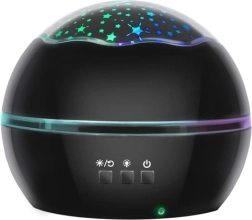 Naktinis žvaigždžių ir povandeninio pasaulio projektorius – juoda