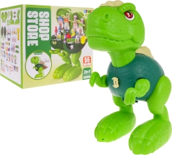 Jodinėjantis dinozauras ir parduotuvė 2 viename vaikams nuo 3 metų