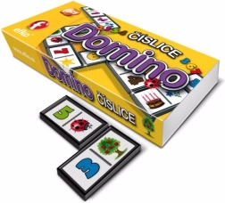 Domino skaičiai – vaikiškas stalo žaidimas