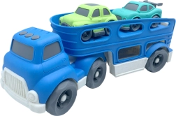 Automobilių vilkikas automobiliams vežti su dviem automobiliais