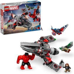 LEGO® Marvel 76292 Mūšis: Kapitonas Amerika prieš Raudonąjį Halką