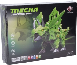 Konstruktorius RC dinozauras Mecha Triceratops 23,7 cm