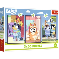 Dėlionė 3x50 Bluey šeima