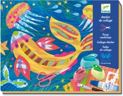 Kūrybinės popieriaus koliažų rinkinys Djeco