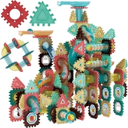 Woopie Magnetic Building Blocks 3D – Educational Marble Run 228 Pieces