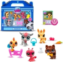 Littlest Pet Shop ferma – rinkinys su 5 figūrėlėmis