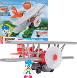 Sonic The Hedgehog Tornado Biplane rinkinys su Jakks Pacific figūrėle