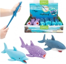 Tampri antistresinė jūrinė gyvūnėlio figūrėlė iš silikono, užpildyta smėliu