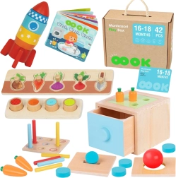 Montessori mokomasis rinkinys Tooky Toy 7in1