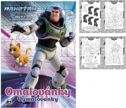 Spalvinimo knygelė Raketė A4