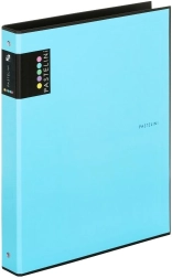 Segtuvas A4 PASTELINI mėlynas, 4 žiedų, laminuotas