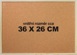Korkinis padėklas dėlionėms VICTORIA 36 × 26 cm