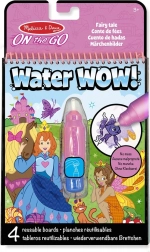 Melissa & Doug vandens piešimas – vandens spalvinimo knygelė Water WOW! (įvairūs motyvai)