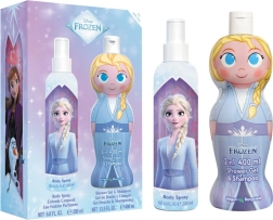 Dovanų rinkinys FROZEN – kūno purškiklis 200 ml + dušo želė ir šampūnas 2 viename 400 ml