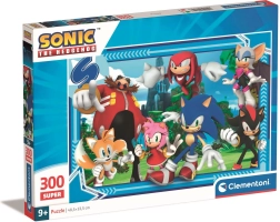 Puzzle 300 pieces Super Sonic CLEMENTONI