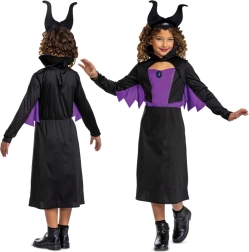 Vaikiškas kostiumas Maleficent – Disney raganė 109–123 cm (5–6 m.)