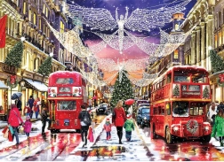 Dėlionė Kalėdinė Regent Street XL 500 dalių GIBSONS