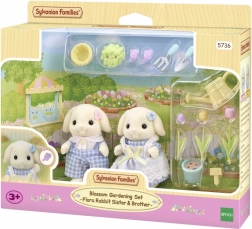 Gėlių rinkinys su figūrėlėmis Flora Rabbit nuo SYLVANIAN FAMILIES