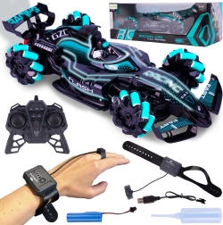 RC drifto automobilis valdomas rankos gestais