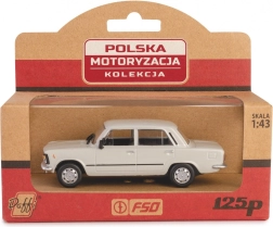 Die-cast car model FSO 125p MR ash gray