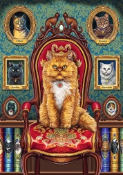 Trefl Puzzle Premium Plus Magic Collection: Kačių manija 1000 detalių