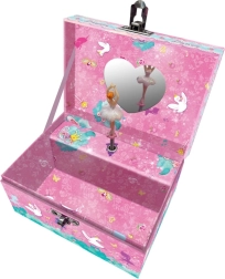 Muzikinė papuošalų dėžutė su balerina