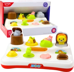 Interaktyvus edukacinis žaislas „Pop-Up“ gyvūnėliai