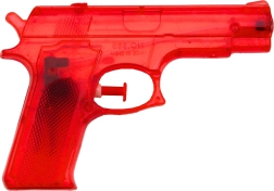 Small Red Plastic Water Gun 15 × 10.5 cm
