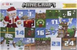 Minecraft advento kalendorius 2024 su figūrėlėmis ir priedais
