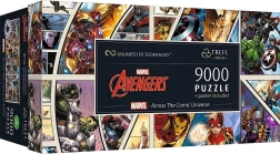 9000 dalių dėlionė Marvel Across the Comic Universe