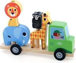 Vilac Wooden Toy Safari with motifs by Ingela P. Arrhenius