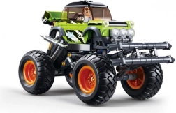 Sluban pull-back monster truck Bigfoot Green